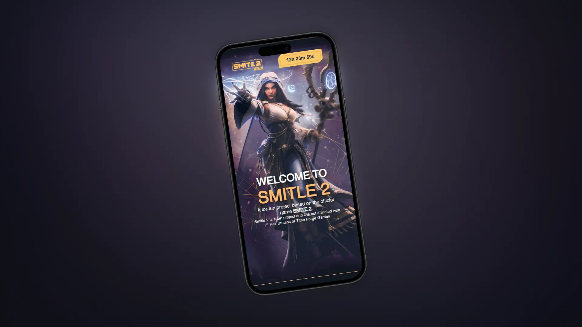 Smitle 2 - Vista móvil